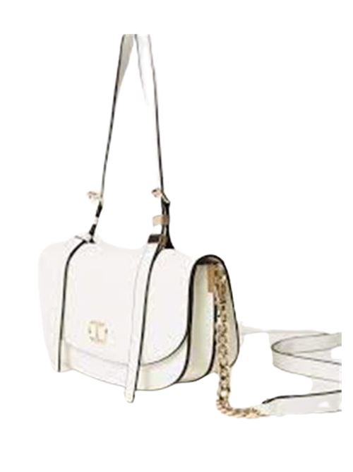 Borsa a spalla ea  tracolla bianca con cinturini i sul davanti TWINSET | 241TB706300282